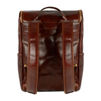 Sac à dos pour ordinateur portable en cuir imperméable, vente chaude, sac à dos en cuir véritable décontracté, multifonctionnel