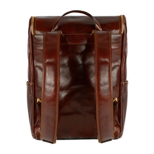 Hot Sale Waterproof <b>Leather</b> <b>Laptop</b> <b>Backpack</b> Casual Genuine <b>Leather</b> Made Multifunctional <b>Leather</b> <b>Backpack</b> - Product Image 3
