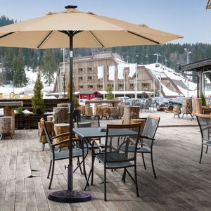 Base per Ombrellone da Esterno Resistente da 18 Pollici, Capacità 30 libbre, Design Durevole ed Elegante - Product Image 3