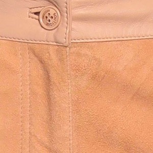 Pantalon évasé en cuir pour femme, taille élastique, sur mesure, haute qualité, respirant, idéal pour l'hiver - Product Image 5