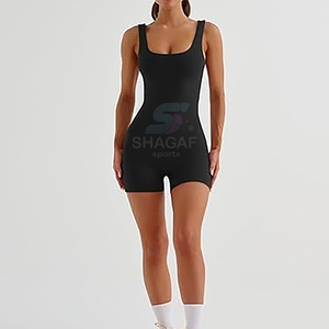 ชุดเลกกิ้งโยคะสีม่วง ผ้าถักสแปนเด็กซ์ยืดหยุ่นสูง เอวสูง สีพื้น สำหรับผู้หญิง - Product Image 4