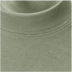 เสื้อยืดแขนสั้นคอเต่าสีเขียวเซจสำหรับผู้หญิง รุ่น WTS-0023 - Product Image 6