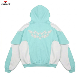 เสื้อฮู้ดดี้โอเวอร์ไซส์ผ้าฝ้ายคุณภาพสูง 100% สำหรับฤดูหนาว สวมใส่สบาย น้ำหนักเบา รับสกรีนโลโก้ ราคาดีที่สุด ผลิตในปากีสถาน - Product Image 6