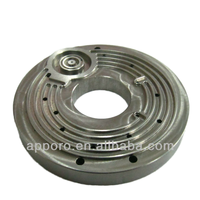 Servicios de Fresado CNC Personalizados con Certificación ISO9001:2015 para Tapas de Turbina de Acero Inoxidable 316L, Piezas Metálicas de Alta Calidad TW Apporo