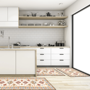 Set di 3 Tappeti da Cucina Antiscivolo Stile Boho, Spessi e Lavabili, Tappetini Runner per Cucina - Product Image 6