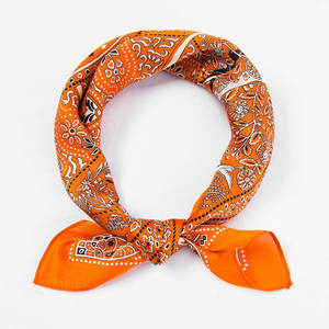 ผ้าพันคอไหมพรีเมียมสำหรับผู้หญิง ผ้าพันคอไหมยาวแฟชั่นสำหรับผู้หญิง ผ้าคลุมไหล่ไหมเรียบหรูสำหรับผู้หญิง - Product Image 1