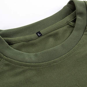 Premium 100% Cotton Crew Neck T <b>Shirt</b> for <b>Men</b> Custom Plain Cotton T <b>Shirt</b> OEM Manufacturing Heavyweight Cotton Casual T <b>Shirt</b> - Product Image 3