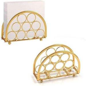 Leaf Cutout Design Modern Metal Napkin Holder Stand With Free Standing <b>Table</b> Organizer For Home <b>Dining</b> Decor Home <b>Table</b> Use - Product Image 5