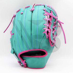 High Quality Wholesale Customizable Logo Professional Leather Baseball Catcher Gloves Full Finger Left-handed <b>Outdoor</b> - Product Image 1