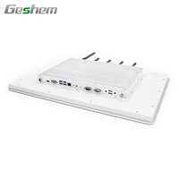 Nouveau design économique 21 pouces Reconnaissance faciale 5G Wifi intégré tout en un écran tactile industriel PC LAN COM USB
