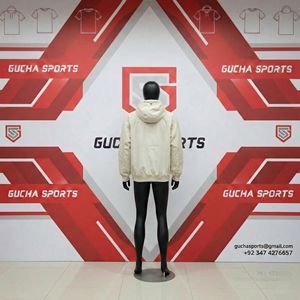 Sudadera con capucha para hombre, color blanco, con tela de algodón premium, bolsillo canguro, capucha ajustable, corte relajado, estilo casual urbano. - Product Image 4