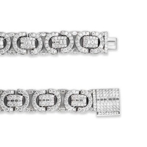 Fully <b>Iced</b> <b>Out</b> Cuban Link <b>Chain</b> <b>Iced</b> <b>Out</b> Classic Stylish Design with Moissanite Diamonds Fine Hip Hop Cuban Link <b>Chain</b> for Men - Product Image 3