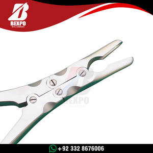 เครื่องมือผ่าตัดกระดูกแบบดับเบิ้ลแอคชั่น ยี่ห้อ Beyer รุ่น Bone Rongeur ขนาด 7 นิ้ว ปลายโค้ง ผิวเคลือบ Dall พร้อมสปริงคู่ ผลิตจากเหล็กกล้าไร้สนิมเยอรมัน - Product Image 4
