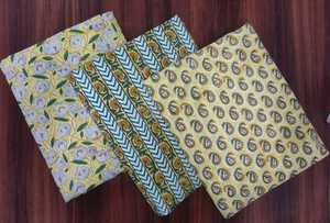 Tissu en coton imprimé au bloc de Jaipur, doux, de qualité supérieure, léger, imprimé à la main, prêt pour l'exportation en gros, fournisseur en gros - Product Image 2