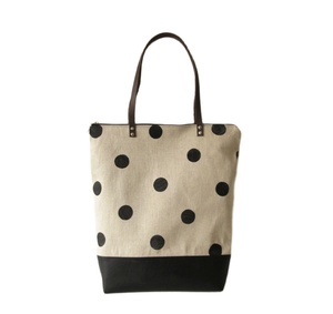 Striped Canvas Tote <b>Bag</b> <b>Large</b> Size Orange Beige Shoulder Handle <b>Beach</b> Shopping <b>Bag</b> - Product Image 3
