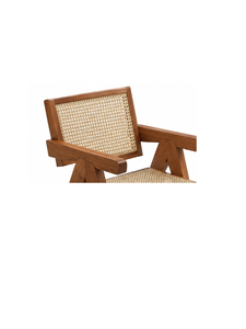 Table à manger ovale en bois de style mid-century modern avec pieds en bois et deux chaises pour la maison, design stable - Product Image 6