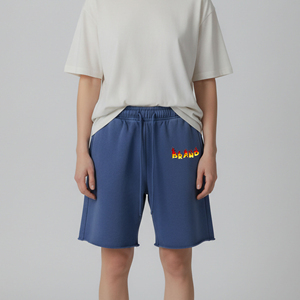 Shorts pour femmes de haute qualité, vintage, taille haute, respirants, 100% coton, avec dentelle brodée et volants, taille élastique, pour un usage quotidien décontracté - Product Image 1