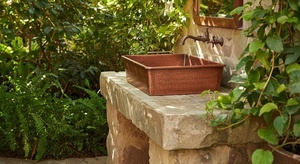 copper <b>basin</b> fine finishing copper sink smooth polished copper <b>basin</b> glossy shine copper sink elegant polish copper <b>basin</b> - Product Image 2