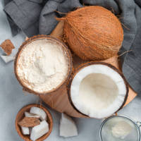 Vietnam Instant Oplosbaar Wit Kokosvrucht Extract Melkpoeder 100% Zuiver Oplosmiddel-geëxtraheerd Biologisch Hoog/Laagvet Gezond Voedsel