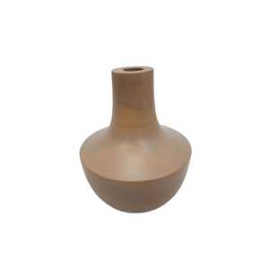 Jarrón Moderno de Madera de Haya con Cuello Delgado, Minimalista, Pulido, de Madera Maciza, para Flores Decorativas, Estilo Nórdico, para Hogar o Galería - Product Image 4