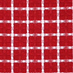 Serviette de cuisine personnalisée, élégante, en coton, à motif à carreaux, avec tissage gaufré, au prix d'usine, fabricants indiens. - Product Image 3