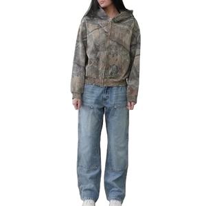 Premium Quality Latest Camo <b>Zipper</b> <b>Hoodies</b> Aesthetic Sweatshirts Best Selling Wholesale High Quality <b>Men</b> <b>Zipper</b> <b>Hoodies</b> For <b>Men</b> - Product Image 3