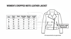 Genuine Leather <b>Women</b> Cropped Moto <b>Jacket</b> Custom Logo OEM ODM Wholesale Contrast Zipper Fashion Outerwear - Product Image 6