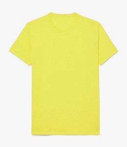 T-shirt homme 100% coton de qualité supérieure, personnalisable avec votre logo, meilleur prix, couleur jaune, col rond, t-shirt athlétique pour homme, séchage rapide - Product Image 6
