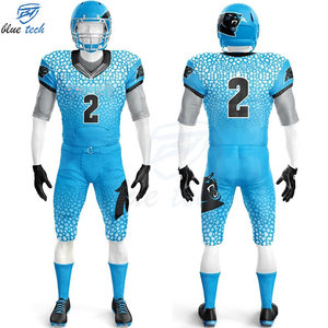 Custom Logo Short American Football Jersey Pants Set Sublimation Football Uniform for Men Team Sportswear Breathable Quick Dry - Product Image 2