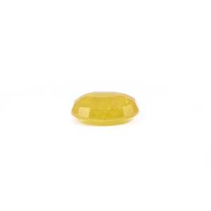10.65 Carat Oval Cut Yellow Sapphire Loose Gemstone for Fine Jewelry - Product Image 3