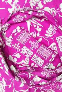 Tissu en coton pur doux imprimé au bloc avec dupatta en mulmul, tissu pour salwar kameez, style indien pakistanais, pour la confection de robes - Product Image 2