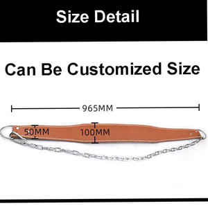 Nouvelle Arrivée Ceinture de Musculation en Cuir pour Soulevé de Terre avec Ajustement Réglable, Confortable, pour Entraînement de Force et Soutien Lombaire - Product Image 2