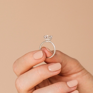 Modern White Silver <b>Crystal</b> <b>Ring</b> for Women Elegant Wedding Engagement Anniversary Fashion Jewelry Gift <b>Ring</b> - Product Image 2