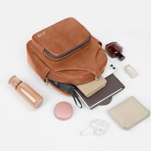 Mochila para Computadora Portátil Hody TAVIA BAG Vintage, de Microfibra y Cuero Sintético, para Uso Diario, Venta Caliente, Envío Directo - Product Image 1