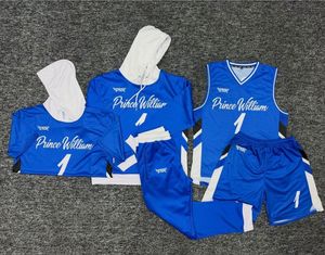 Maillot de football sublimé SPEED Prince William, col en V, manches courtes, évacuation de l'humidité, vêtements unisexes pour adultes - Product Image 5