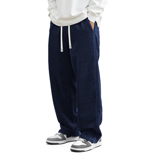 Fabricant de pantalons baggy tendance, coupe décontractée, en coton, streetwear, pantalons décontractés - Product Image 1