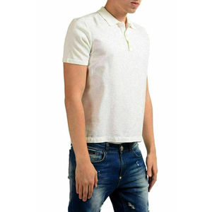 Camisa Polo Blanca Sólida para Hombre, Manga Corta, Transpirable, Informal, para Verano, Golf, Tenis - Product Image 3