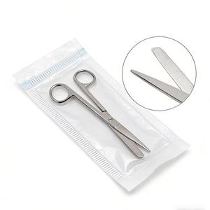 3PCS 14cm Straight Spencer Suture Scissors Ergonomic Grip for Precise Stitch Removal Dental General Surgical By <b>Blush</b> Surgical - Product Image 3