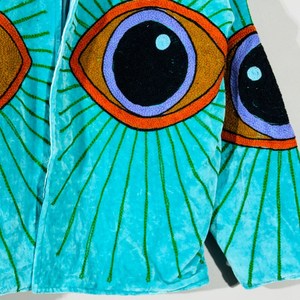 Chaqueta de Mujer Ecológica, Transpirable, 100% Algodón, Antiarrugas, de Secado Rápido, Acolchada, Kantha Sanganeri Jaipuri, para Primavera, Otoño e Invierno - Product Image 5