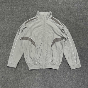 Unisex Lightweight <b>Polyester</b> <b>Tracksuit</b> Set Full Sleeve Zipper Sporty Solid Color Stand Collar Adults Spring Casual Wear - Product Image 2