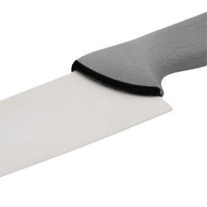Cuchillos de Cocina Silver Blade con Mango Texturizado Gris, Protector de Dedos y Filo Puntiagudo para Cortar Verduras y Rebanar Carne - Product Image 5