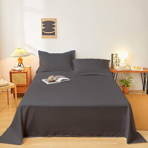 Trendy Flat <b>Bed</b> <b>Sheets</b> Wholesale Supplier Soft Microfiber Bedding for Hotels Apartments and Vacation Rentals - Product Image 3