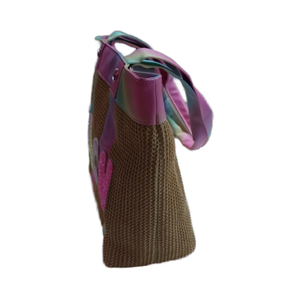 กระเป๋าถือสุดเก๋ชายหาดกระเป๋าฟางสำหรับวันที่มีสไตล์ที่ริมทะเล - Product Image 3