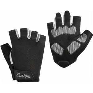 Wholesale Lightweight Anti-Slip Half <b>Finger</b> Gym Fitness Gloves Adjustable Wrist <b>Strap</b> Palm Padding Breathable Mesh Design for - Product Image 1