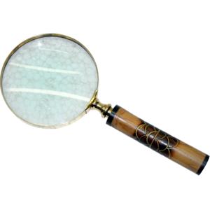 Diseño antiguo Nuevo diseño 2025 Artesanía India Venta al por mayor Metal Vintage Look Eye Glass Lupa de alta calidad Color bronce - Product Image 1