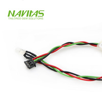 Câble d'éclairage LED à 3 broches, faisceau de câbles RGB pré-câblé, connecteur LED, conducteur en cuivre étamé PVC, conforme RoHS, OEM personnalisé