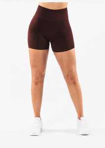 Shorts Deportivos Premium para Mujer, 80% Nailon, Cintura Alta, Sin Costuras, Efecto Push-Up, para Yoga, Running, Fitness, con Logotipo Personalizado, Proveedor Mayorista - Product Image 5