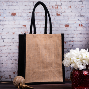 Bolsa de Compras de Yute Premium, Ecológica y Reutilizable, para Compras, Viajes, Trabajo y Uso Diario - Product Image 5