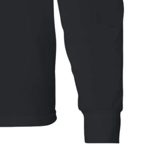 Camiseta de Manga Larga con Bordado Gráfico AKA 1908 Negra para Mujer, Cuello Redondo, Estilo Casual, Ropa de Moda, Proveedor de Ropa al por Mayor - Product Image 2
