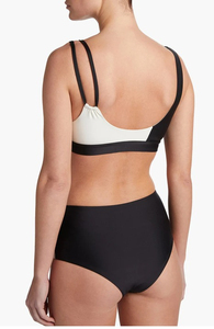 Solid 2 Piece <b>Set</b> High Cut <b>Triangle</b> Women's <b>Bikini</b> Swimwear Jewelry Breathable Anti-Bacterial Front Customizable Cheap Price - Product Image 2